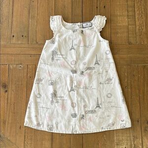 Petite plume Paris print nightgown pajamas